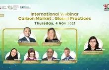 Embedded thumbnail for Indonesia, SBFN, and IFC Jointly Host a Webinar on Global Good Practices of Carbon Market Development