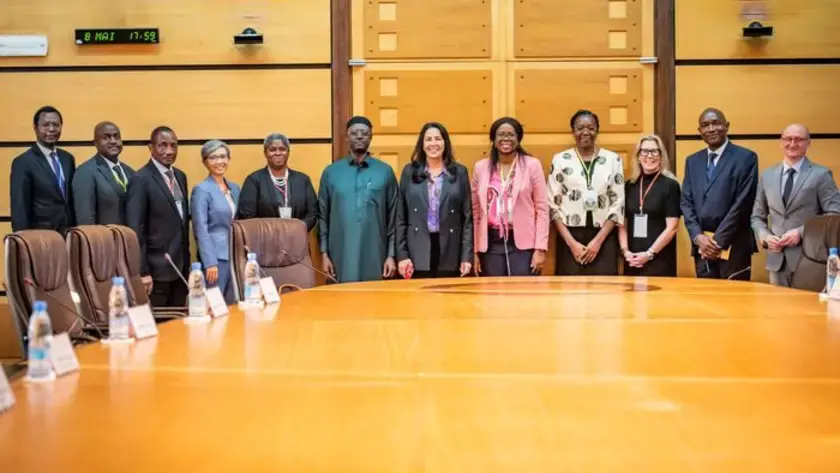 Image of meeting between IFC and BEAC