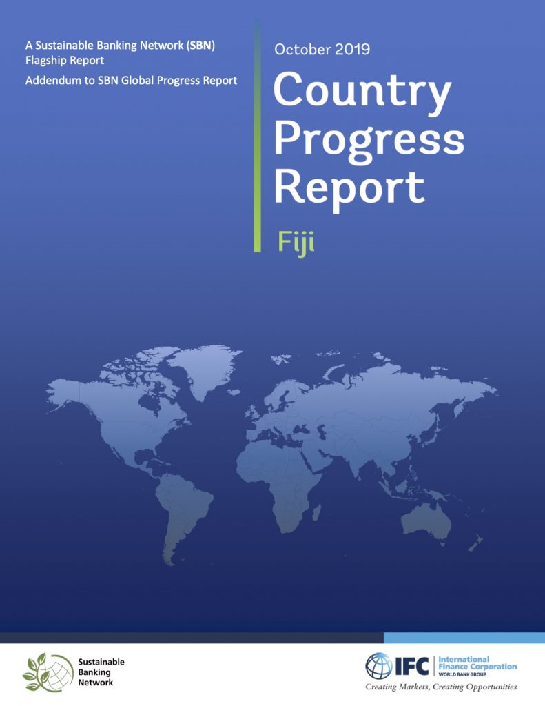 SBN Country Progress Report 2019 - Fiji