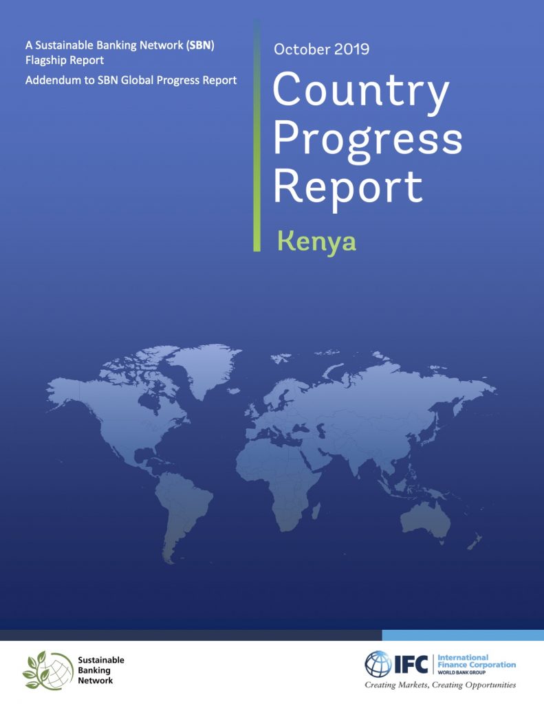 SBN Country Progress Report 2019 - Kenya
