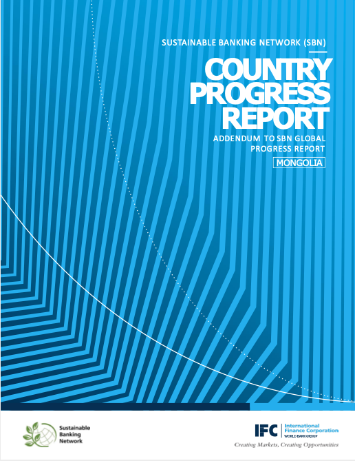 Mongolia SBFN 2018 Country Progress Report