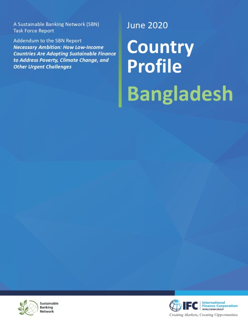 SBFN Necessary Ambition Country Profile - Bangladesh