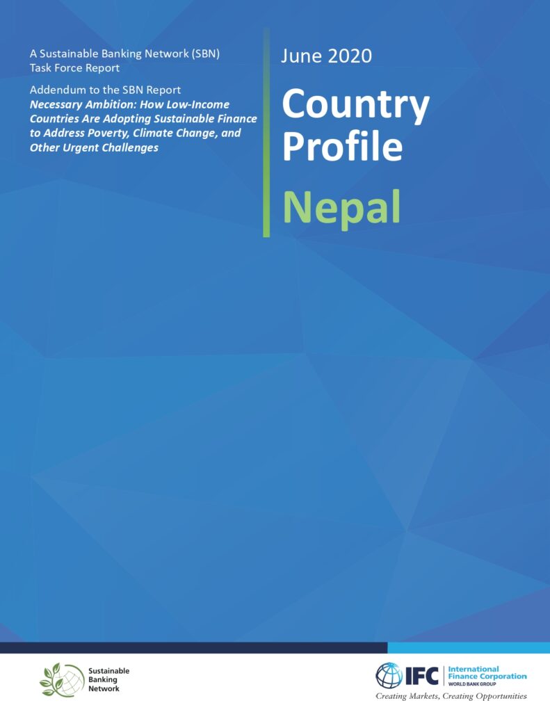 SBN Necessary Ambition Country Profile Nepal 2020 page 0001