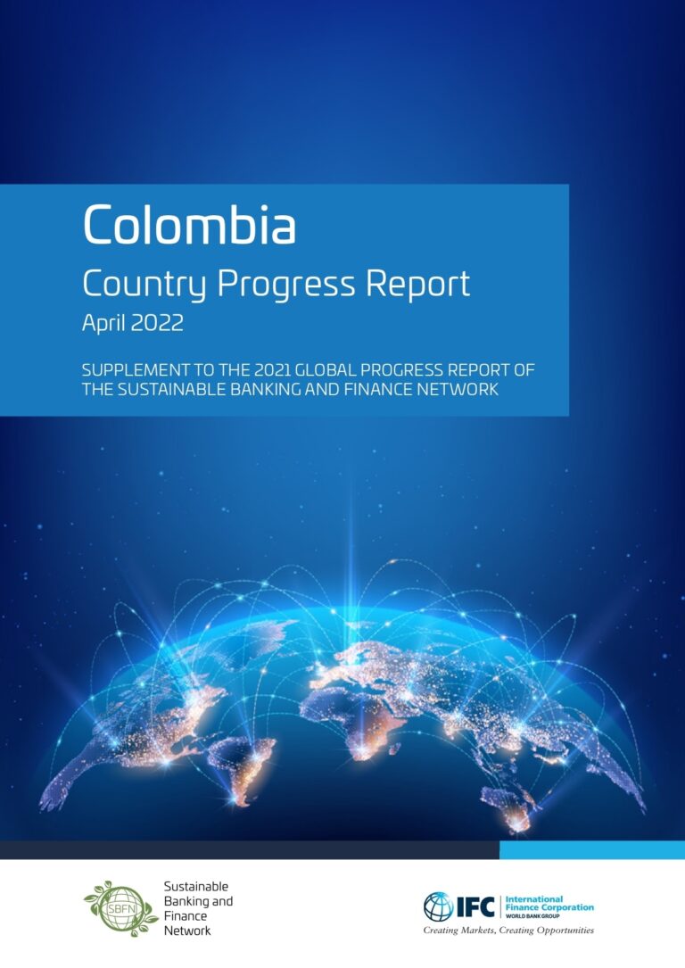 2021 SBFN Country Progress Report - Colombia
